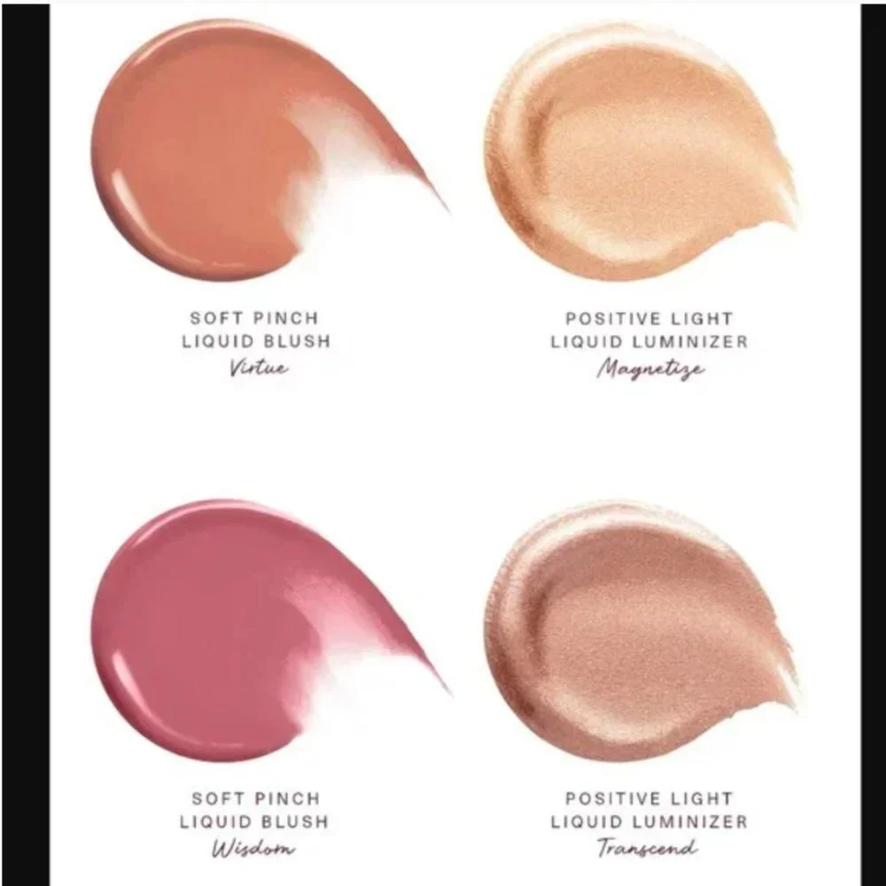 NWT Rare Beauty by Selena Gomez Blush & Glow 4-Piece Mini Set + Hope Blush